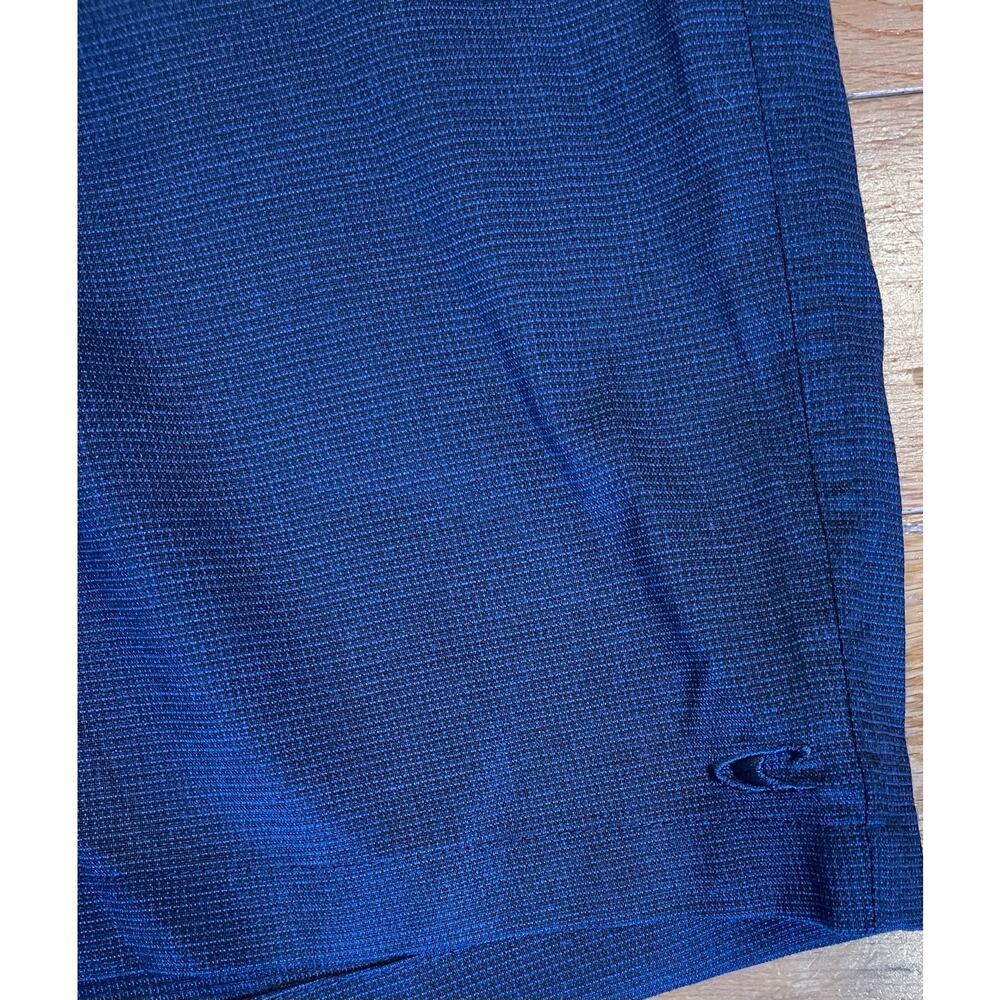 O'Neill Mens Walking Shorts Navy Blue Stripe Hiking Carson‎ Size 40 - Picture 5 of 6